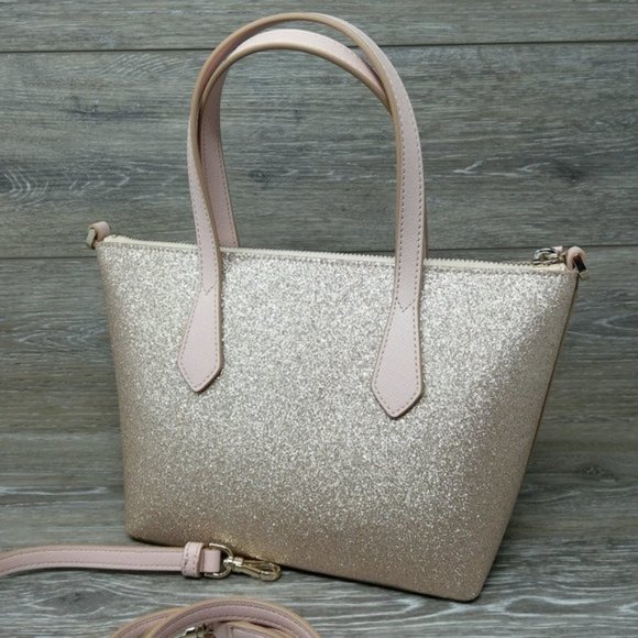 Kate Spade Joeley Glitter Satchel (NWT) - Picture 2 of 8